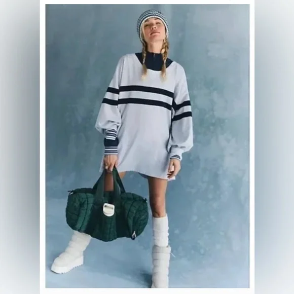 NWOT Fp Movement by Free People Post Up Layer Sweater Top. Large. - Picture 1 of 13